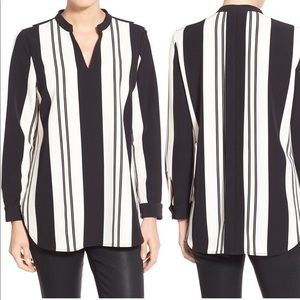 Vince Camuto Long Sleeve Striped Top